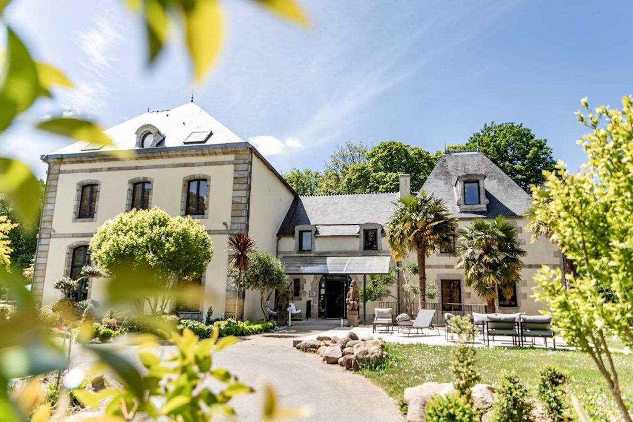 Hotel Manoir Des Indes, The Originals Relais Quimper Exterior foto